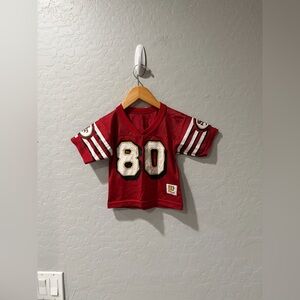 Vintage Wilson Jerry Rice 49ers Toddler Jersey‎ 2T Bin 2
